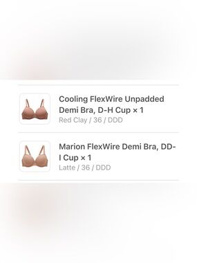 Lot of 2 Understance bras NWT 36DDD